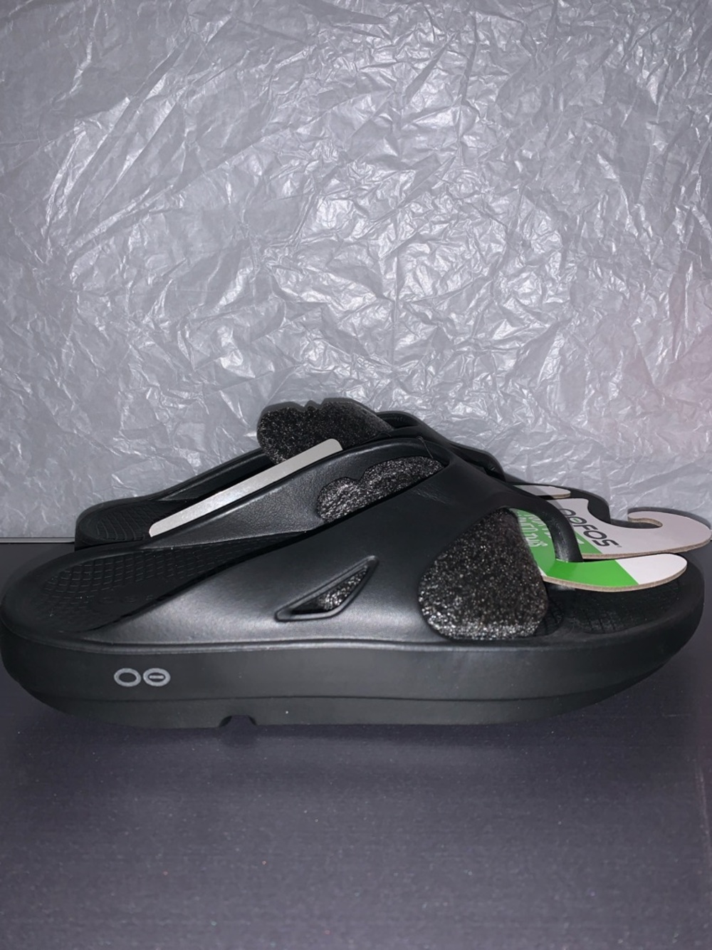 OOFOS Original Thong Sandals M8/W10 - Picture 3 of 5